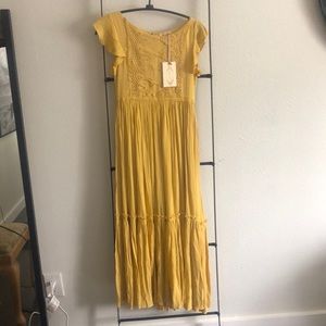 NWT Joyfolie Viola Dress in Mustard, sz 10 Girl’s